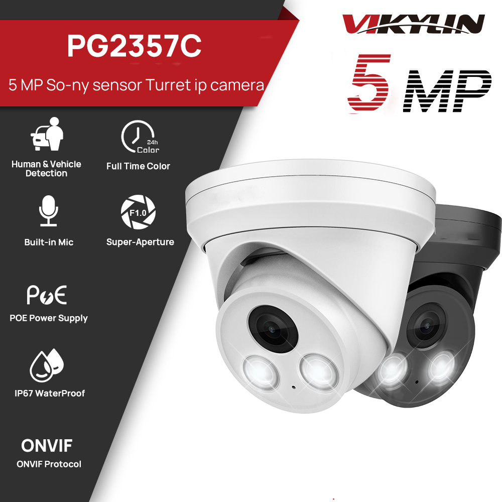 Home Security Nvr - VIKYLIN 5MP Full Color Night Vision