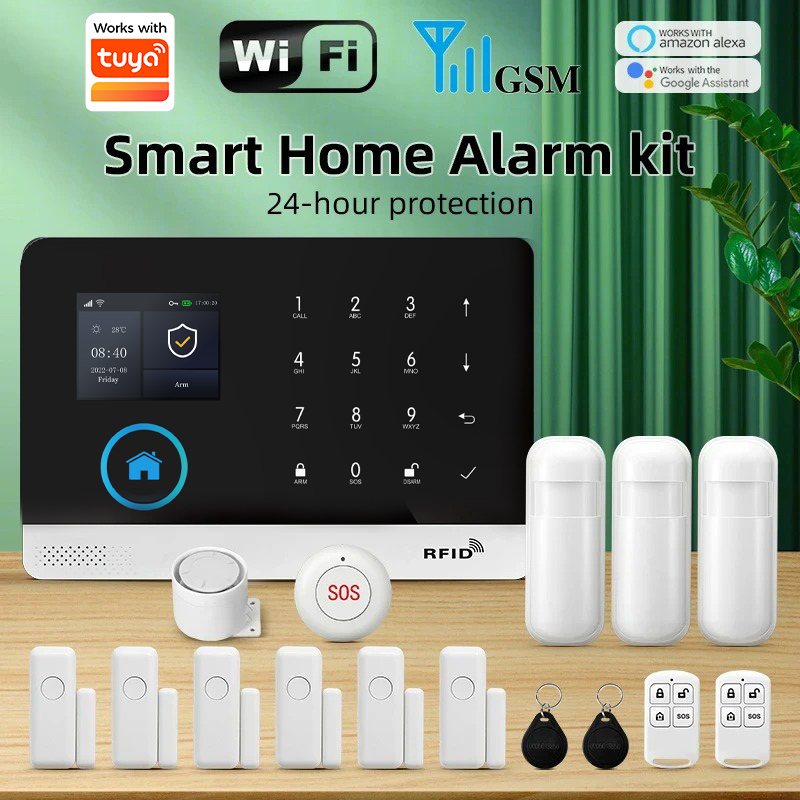 Home Security Product - PGST WIFI GSM Smart Home Security