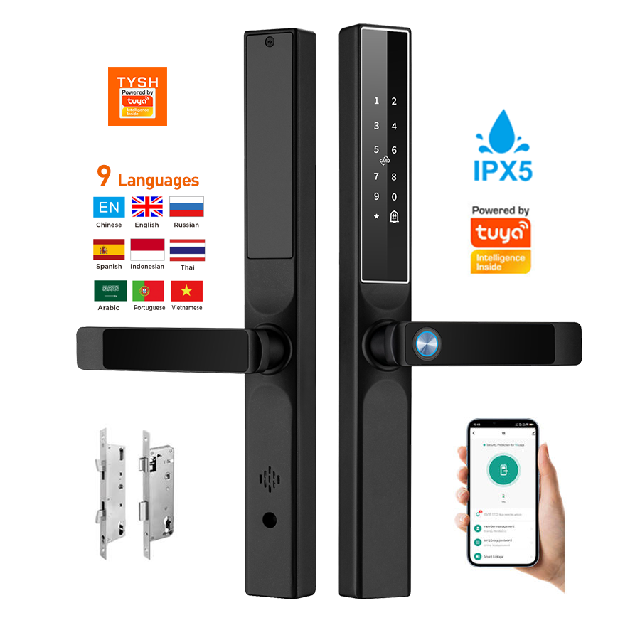 Home Security Installation - Tuya App Fingerprint Door Lock Code