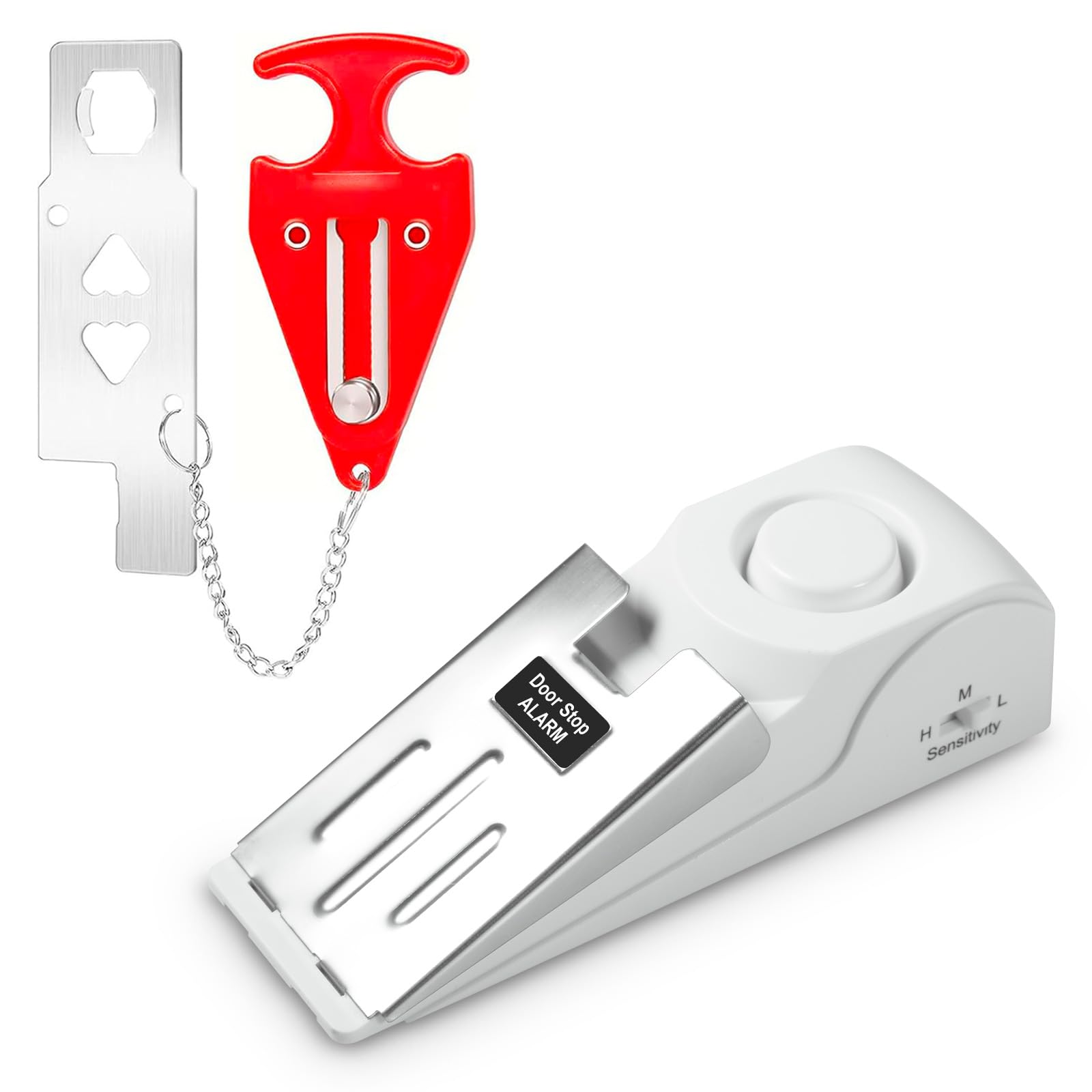 Portable Door Stop Alarm Trave - огляд і ціна Home Security Installation