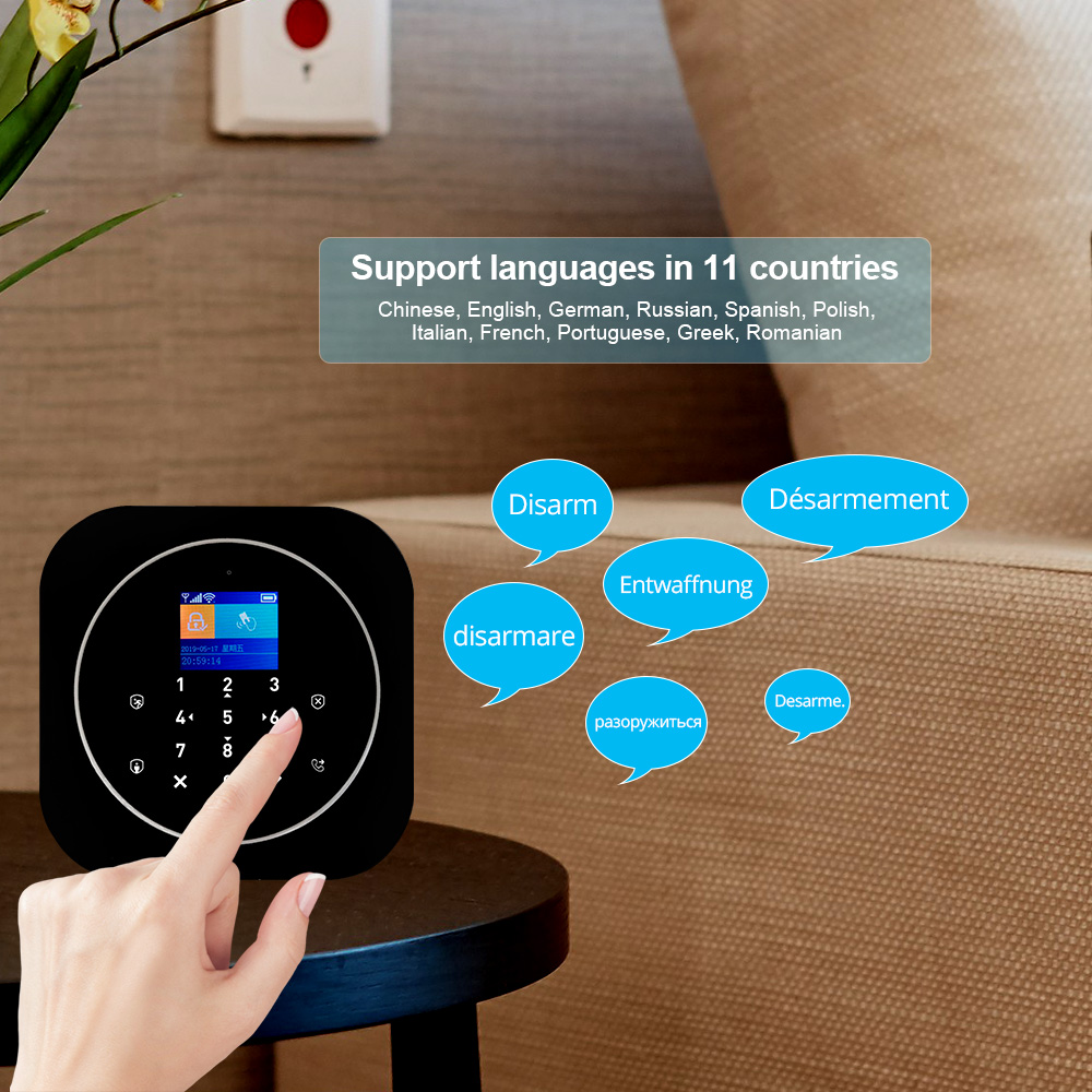 KERUI G12 2G Wifi Wireless Hom - огляд і ціна Home Security No Wifi