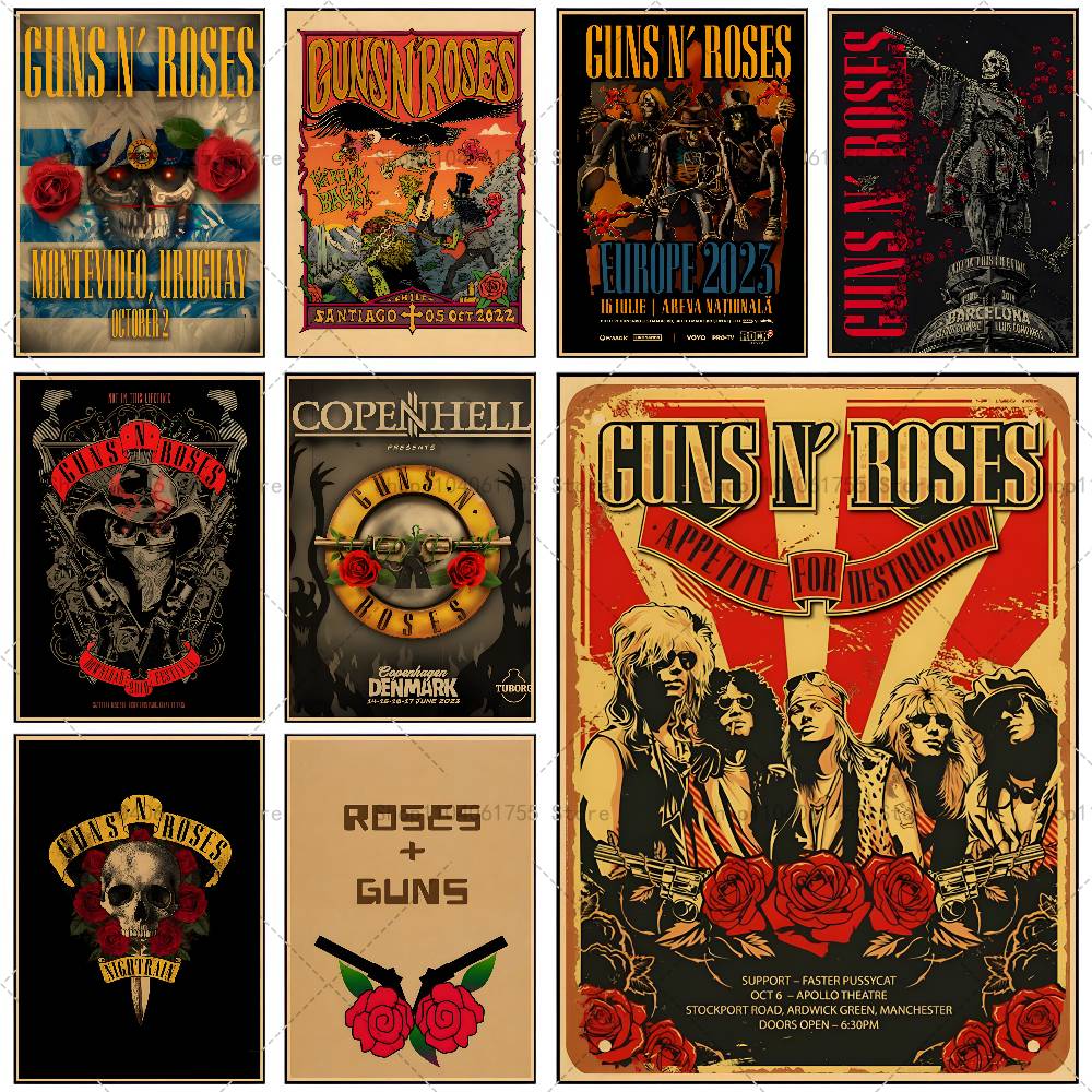 Rock Band G-Guns n R-Roses Pos - огляд і ціна Home Security Gun