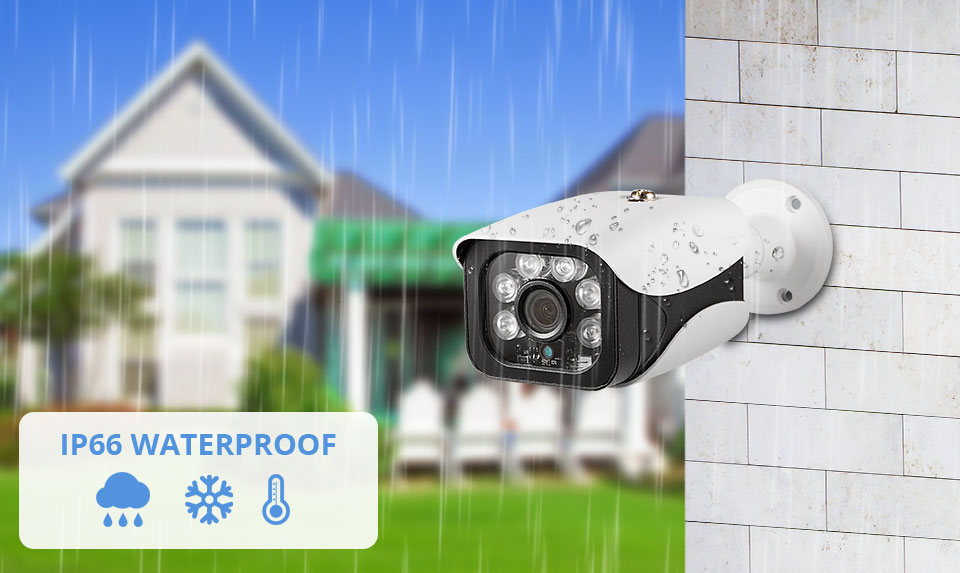 8MP Security Camera System 4K  - огляд і ціна Ip Camera Outdoor 4K