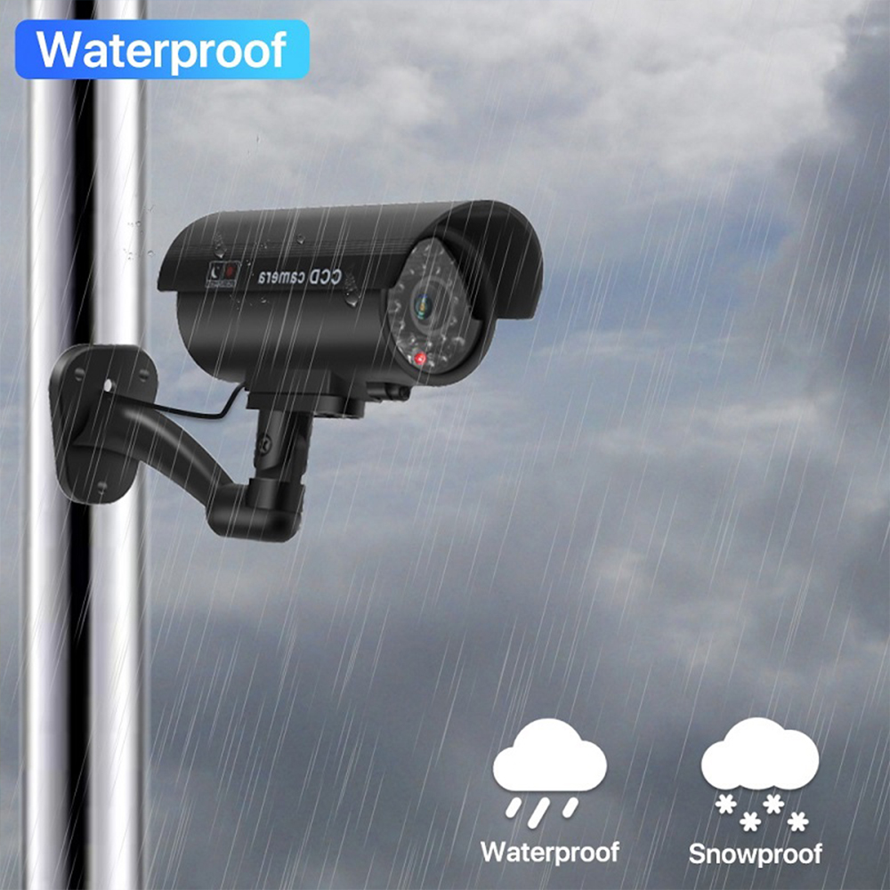 Solar Panel Dummy Surveillance - огляд і ціна Solar Security Light