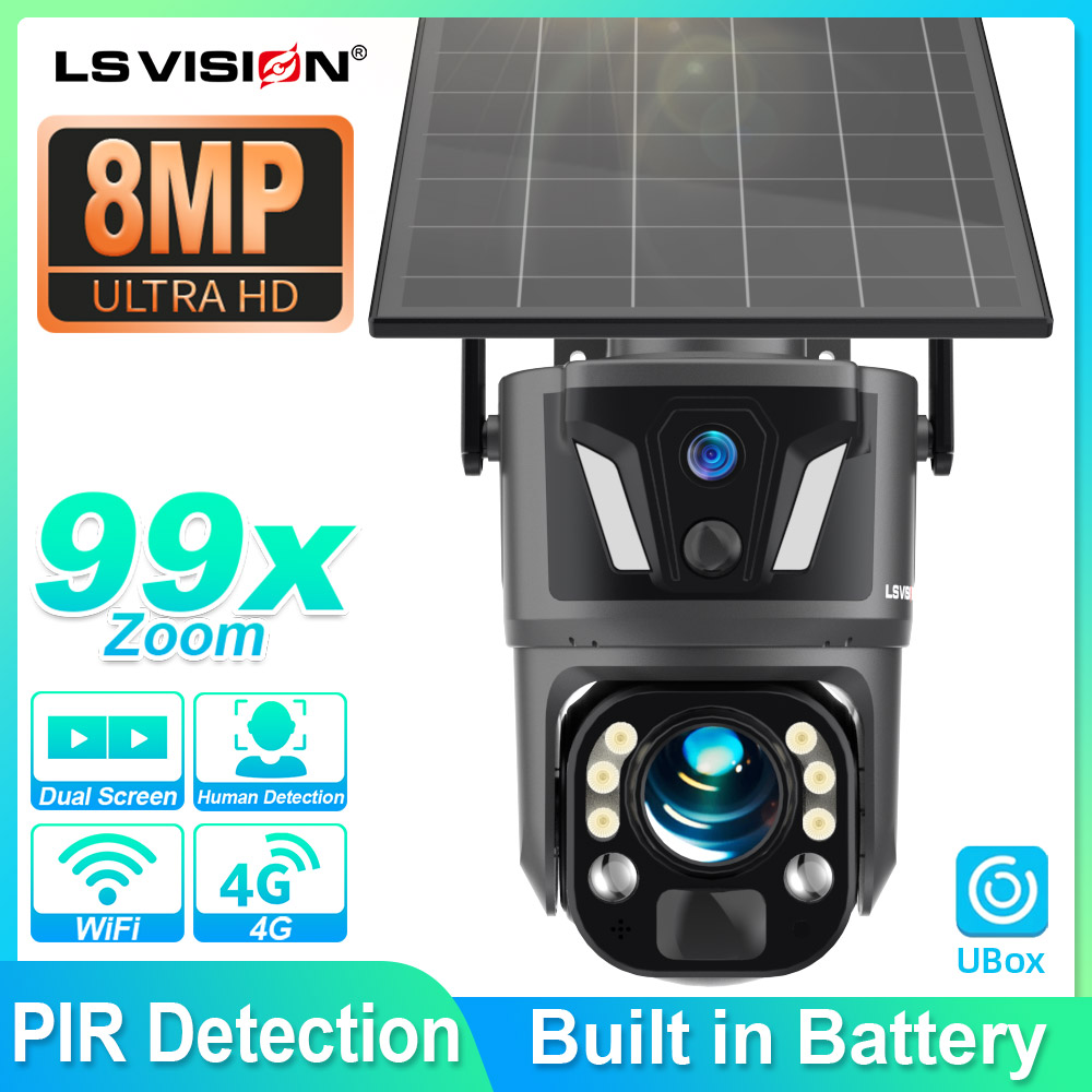 LS VISION 4K 8MP Outdoor Home  - огляд і ціна Home Security Product