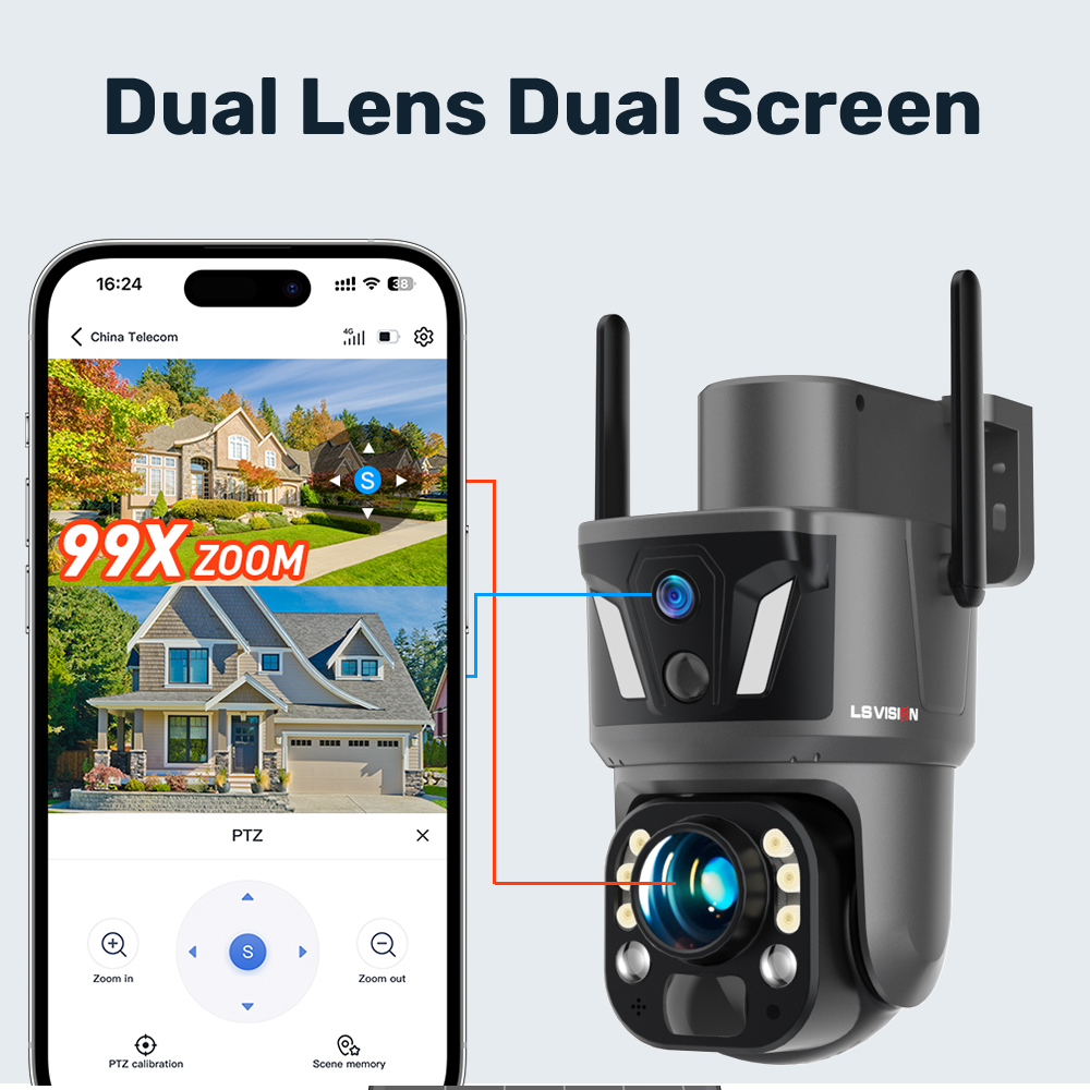 LS VISION 4K 8MP Outdoor Home  - огляд і ціна Home Security Product