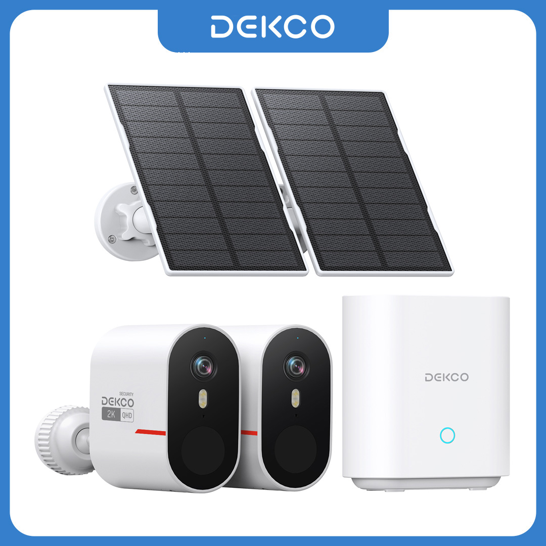 Dekco 3MP WiFi Solar Camera Sy - огляд і ціна Home Security And Camera Systems