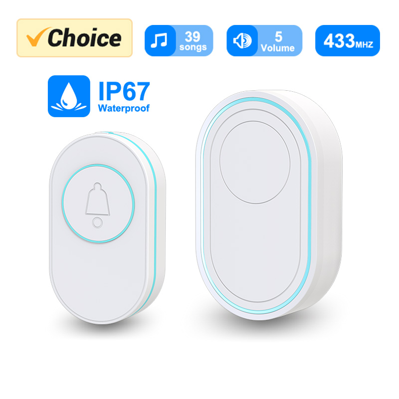 Wireless Doorbell IP67 Waterpr - огляд і ціна Home Security Product