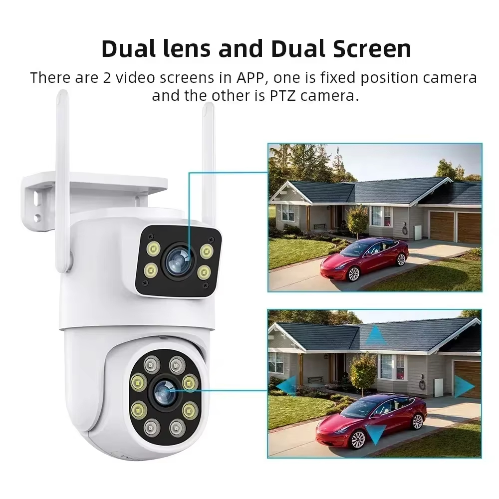 Tuya 4K 8MP Wifi Camera PTZ Ou - огляд і ціна Ip Camera Outdoor 4K