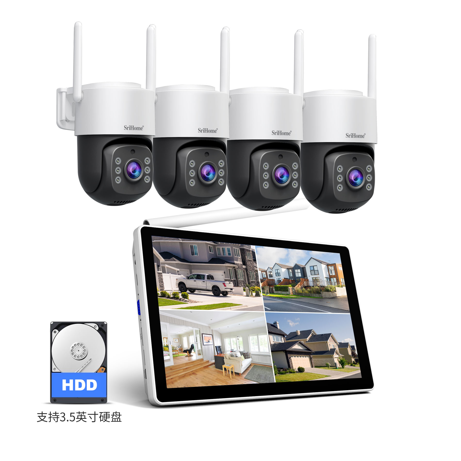 Srihome NVS012-IPC056 5MP IP C - огляд і ціна Home Security Land