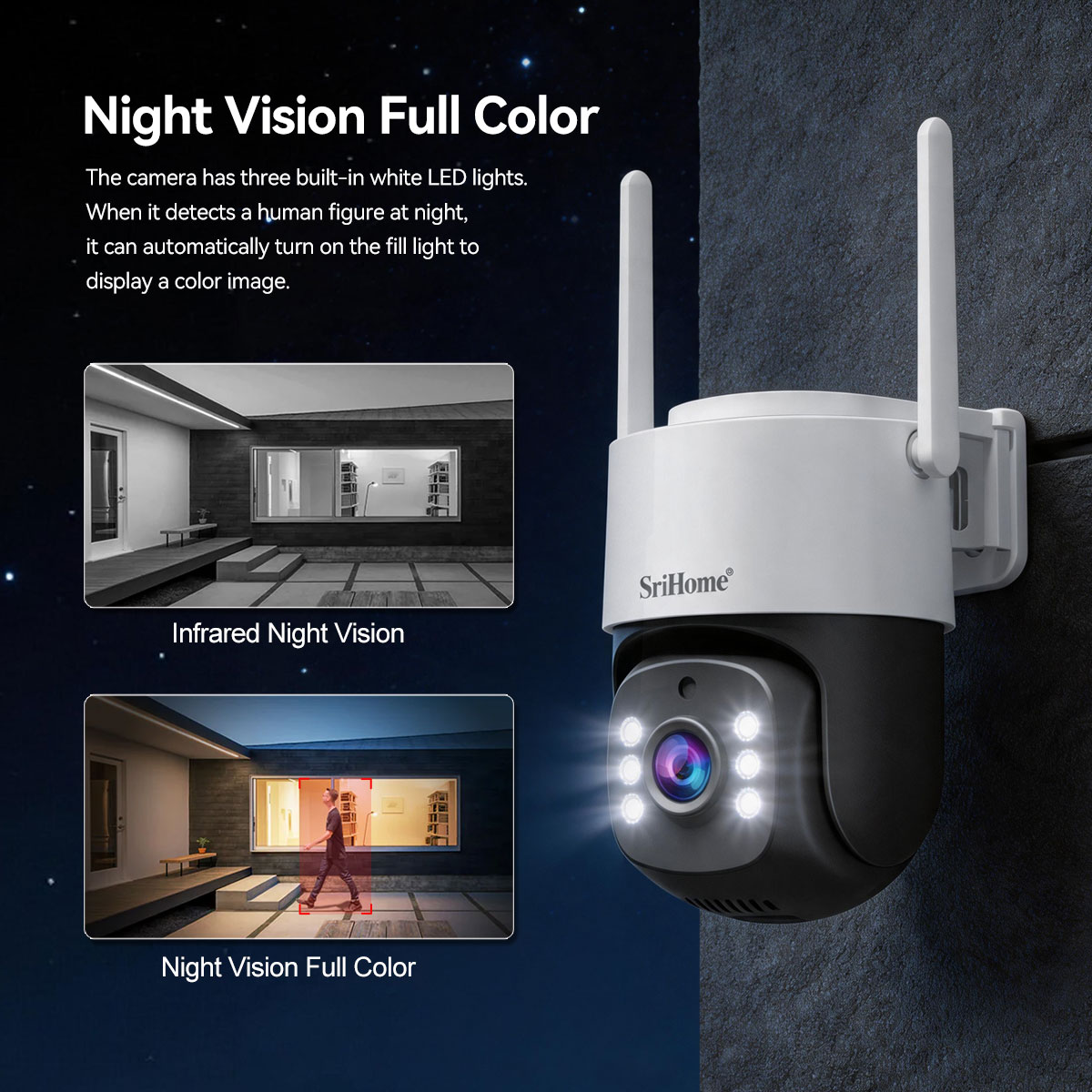 Srihome NVS012-IPC056 5MP IP C - огляд і ціна Home Security Land