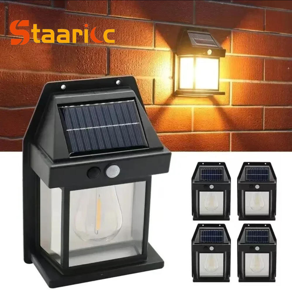 Outdoor Solar Tungsten Wall Li - огляд і ціна Solar Security Light