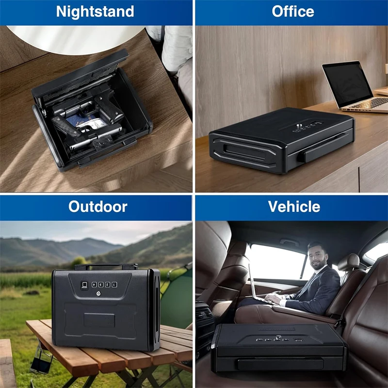 Gun Safe Box Hidden Portable H - огляд і ціна Home Security Gun