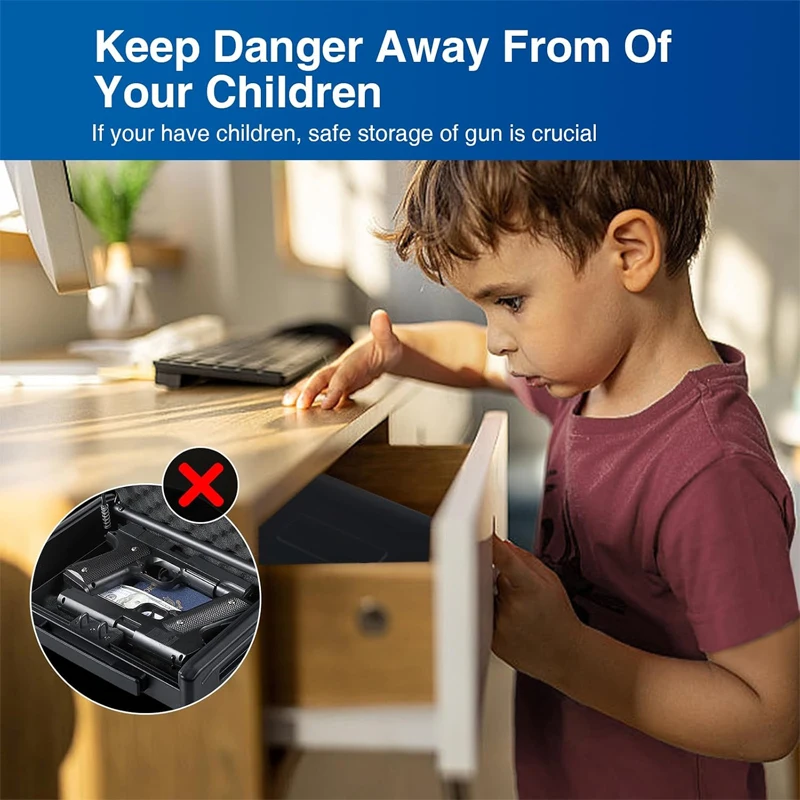 Gun Safe Box Hidden Portable H - огляд і ціна Home Security Gun