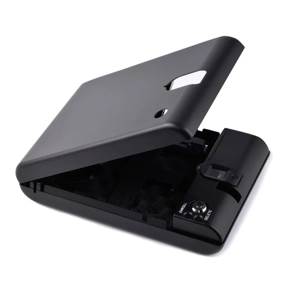 Fingerprint Safe Box Gun Safes - огляд і ціна Home Security Gun