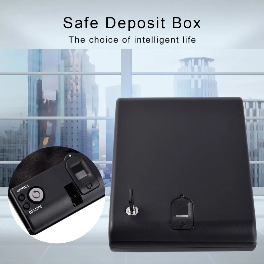 Fingerprint Safe Box Gun Safes - огляд і ціна Home Security Gun