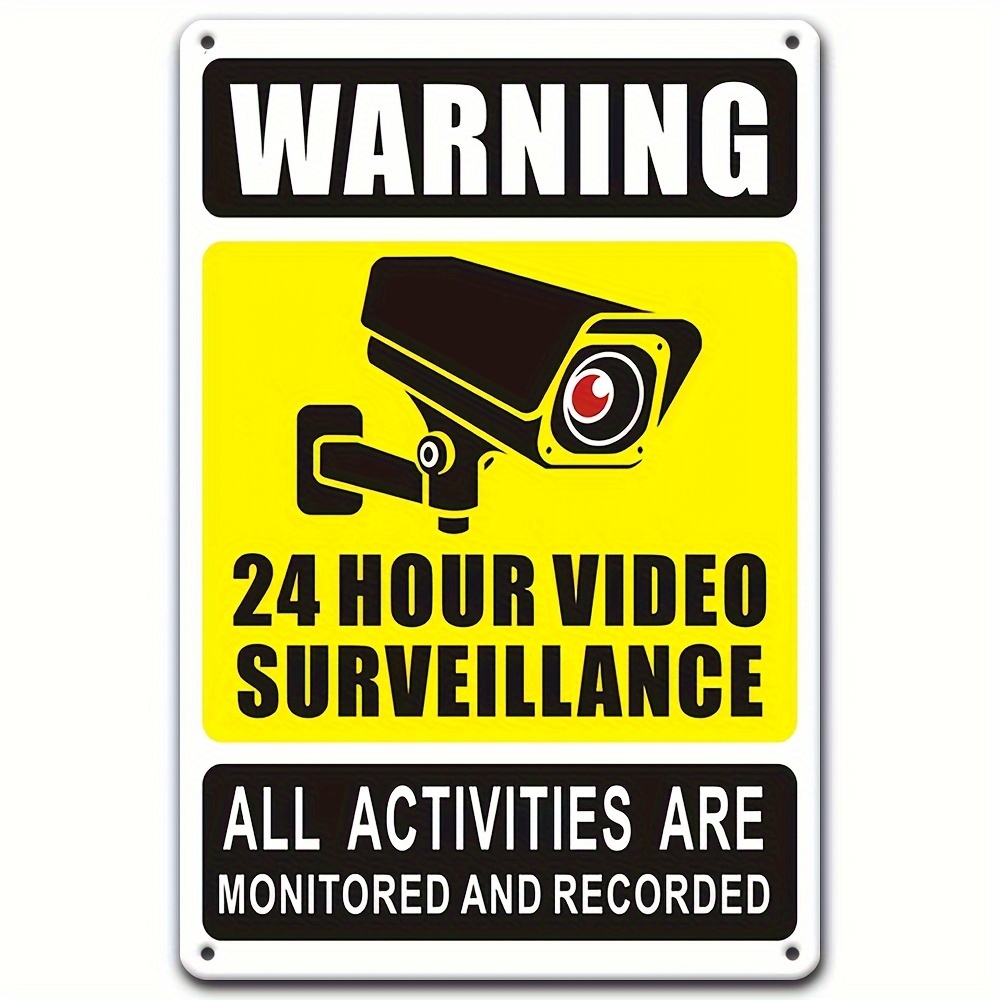 24/7 Video Surveillance Warnin - огляд і ціна Home Security Installation