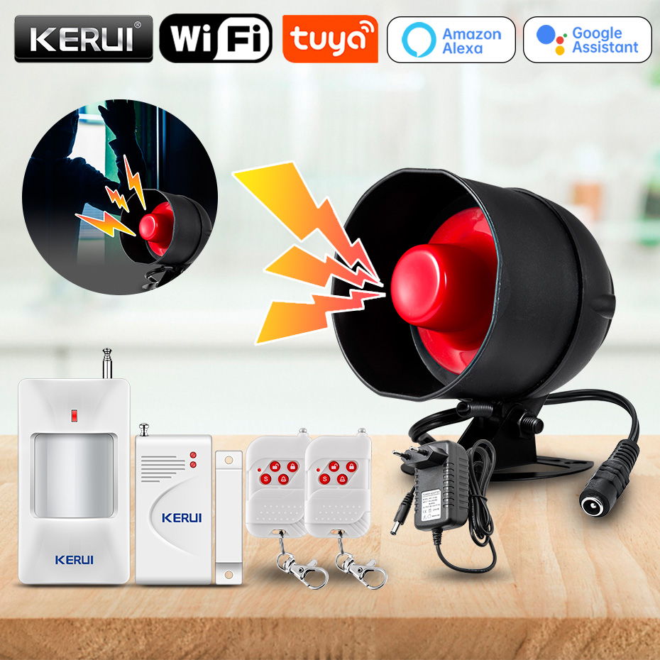 KERUI Tuya Smart WIFI Wireless - огляд і ціна Home Security No Wifi