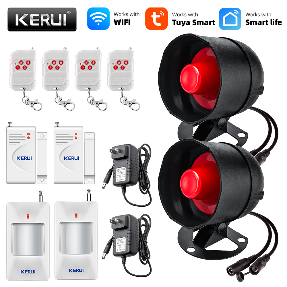 KERUI Tuya Smart WIFI Wireless - огляд і ціна Home Security No Wifi