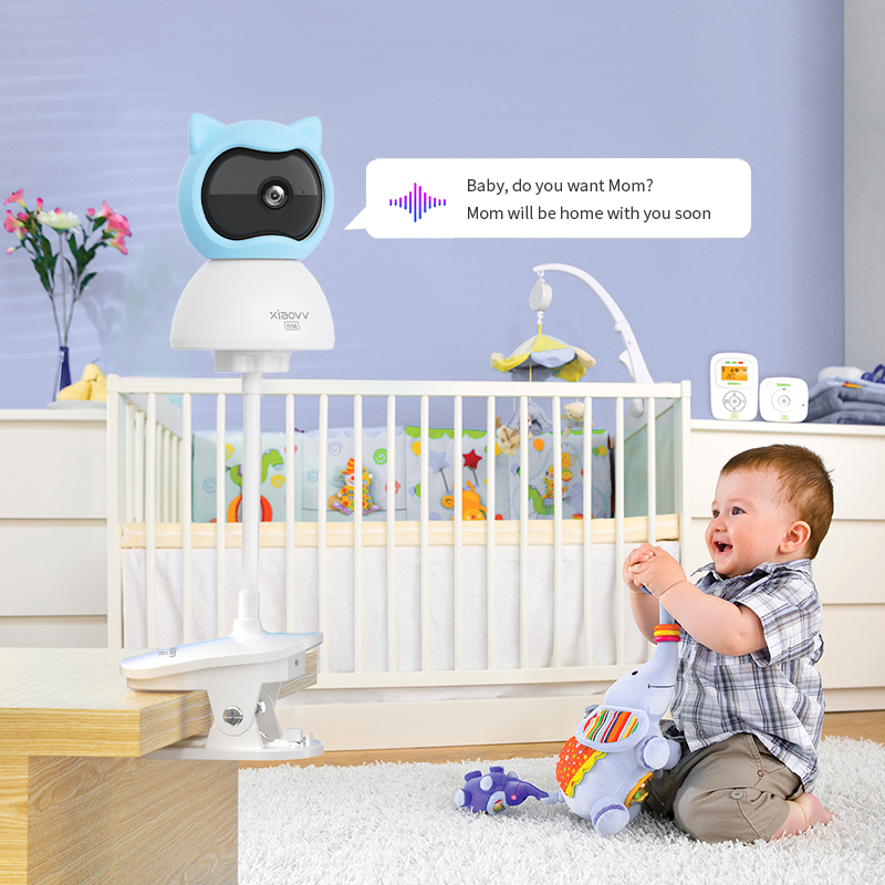 4MP WiFi xiaovv indoor Baby Mo - огляд і ціна Home Security No Wifi