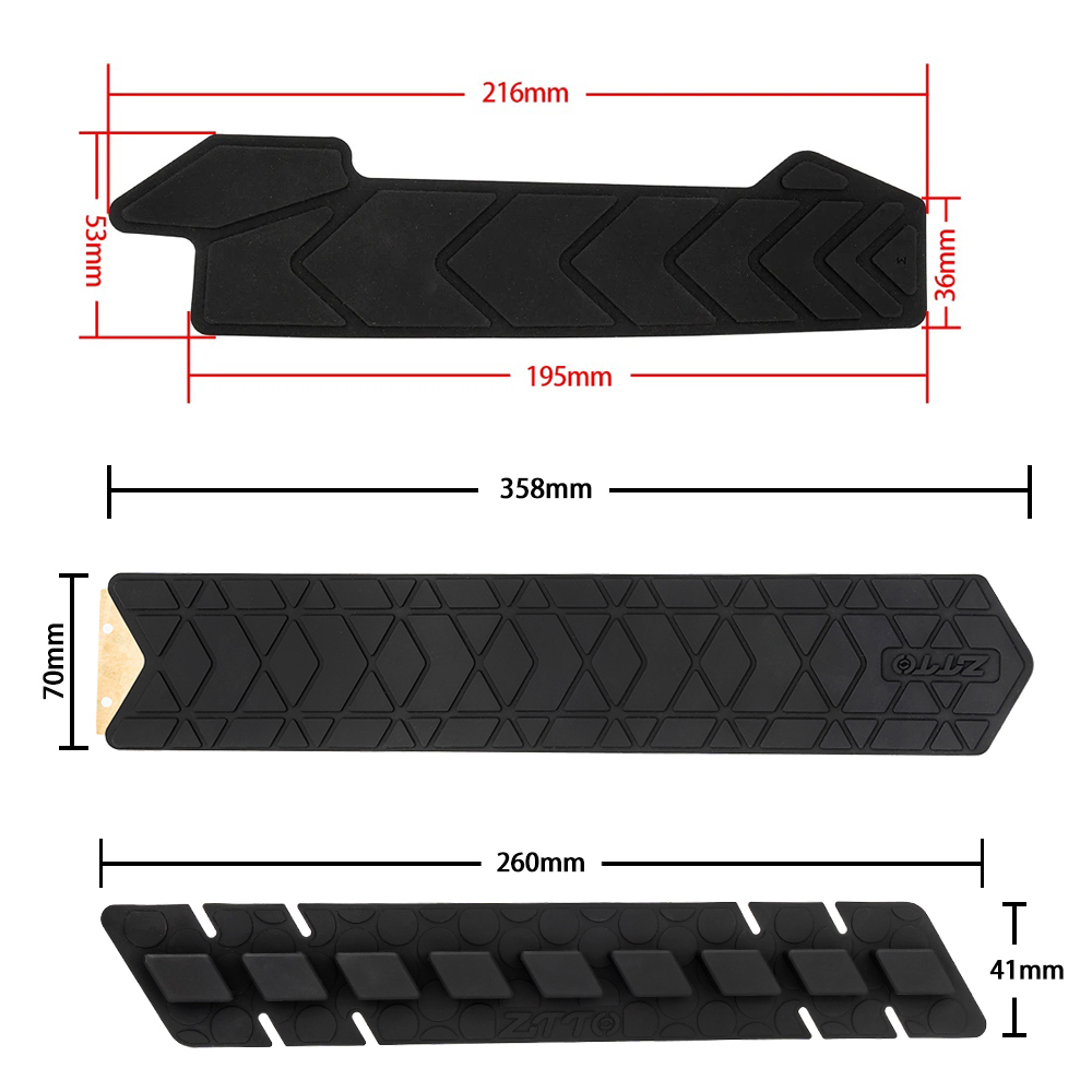 ZTTO MTB Road Bike Frame Prote - огляд і ціна Door Chain Guard
