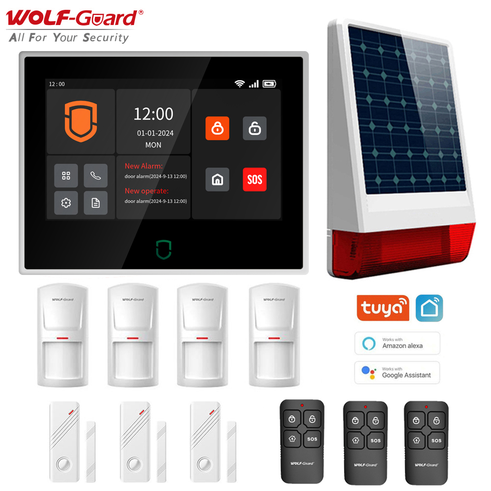 Wolf-Guard 7 inch Touch Screen - огляд і ціна Home Security No Wifi
