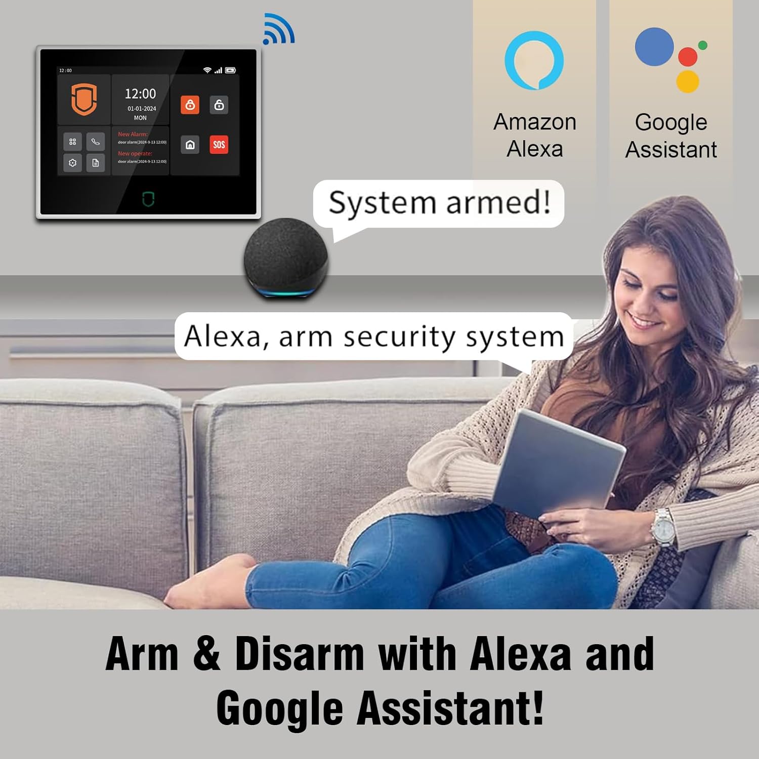 Wolf-Guard 7 inch Touch Screen - огляд і ціна Home Security No Wifi