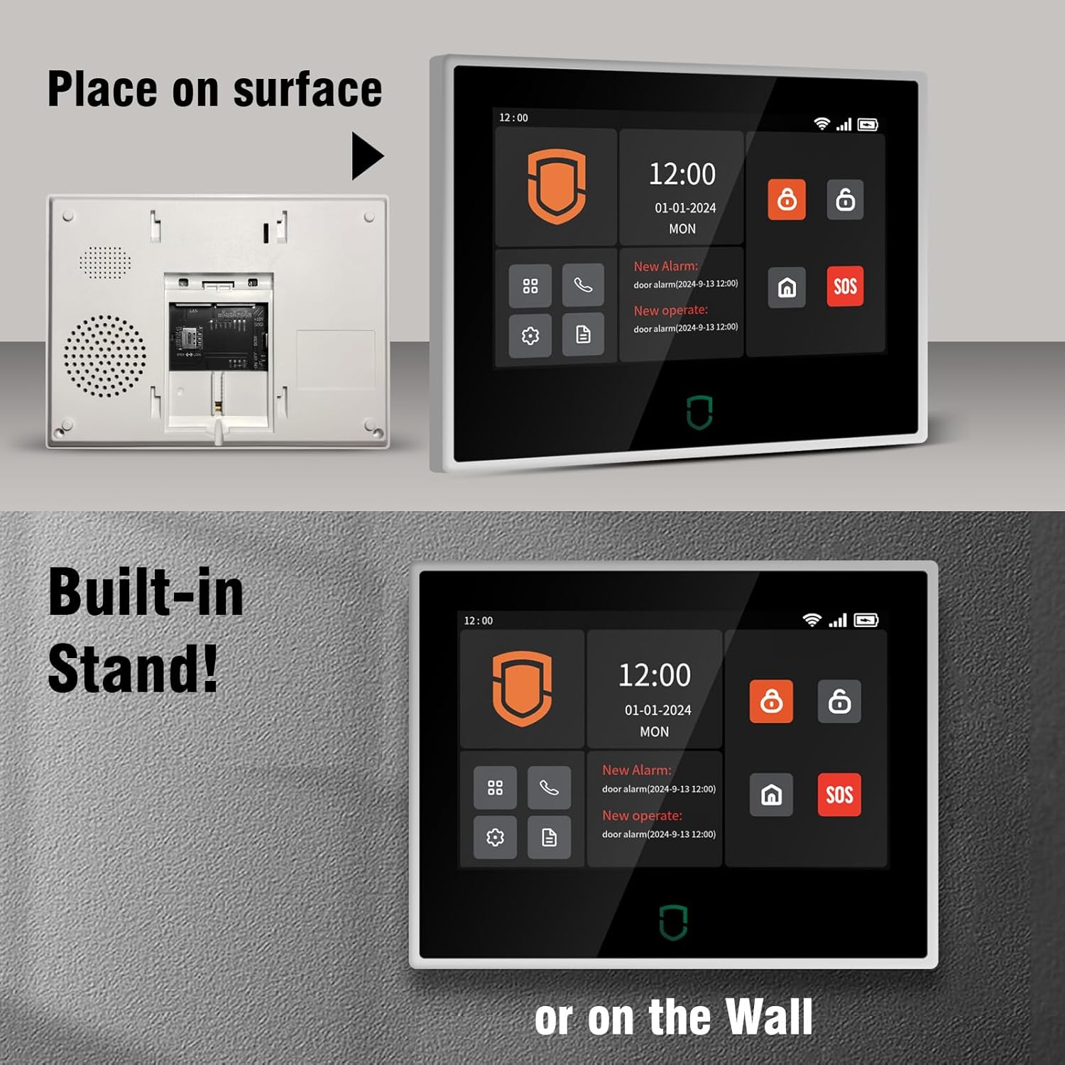 Wolf-Guard 7 inch Touch Screen - огляд і ціна Home Security No Wifi
