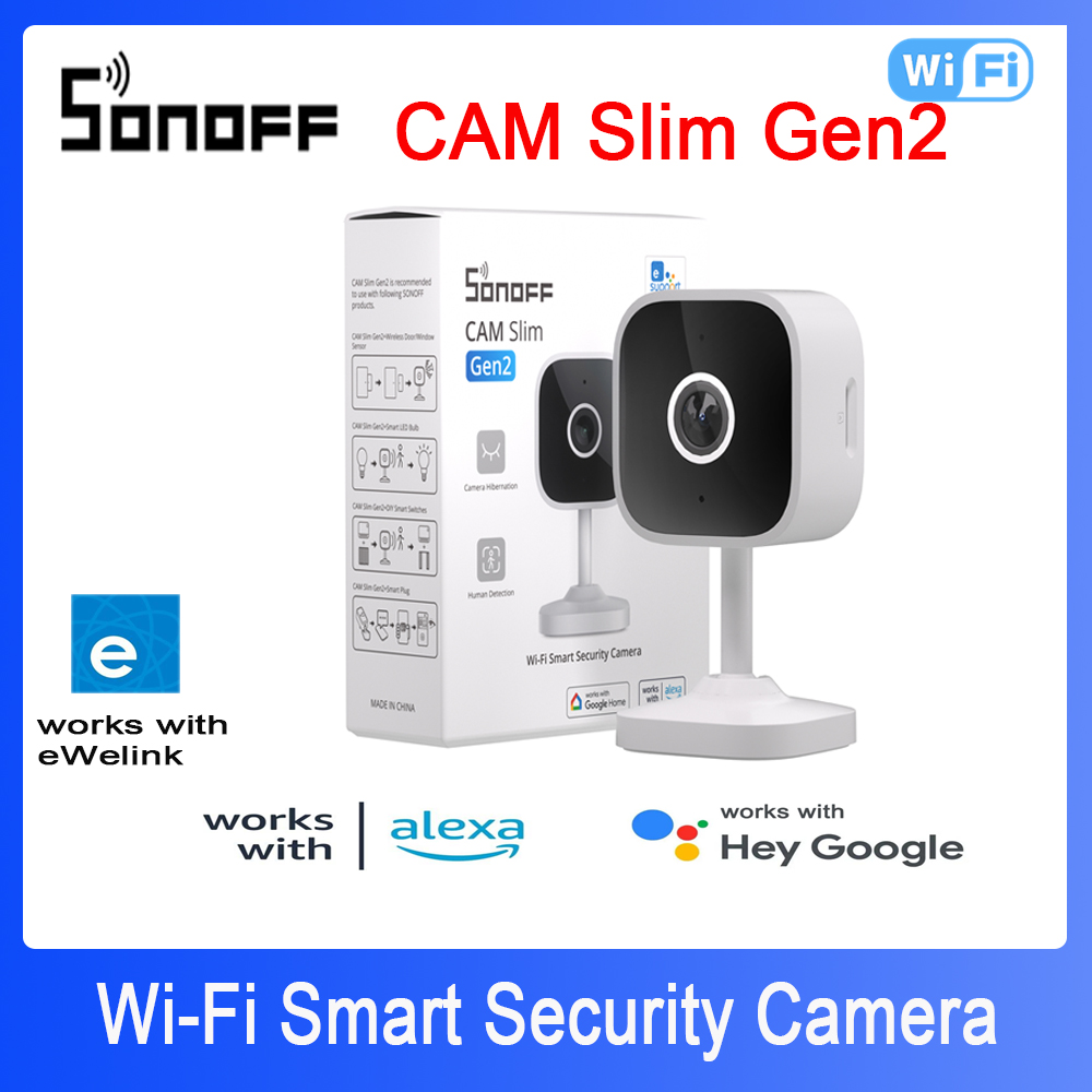 SONOFF CAM Slim Gen2 WiFi Smar - огляд і ціна Home Security No Wifi