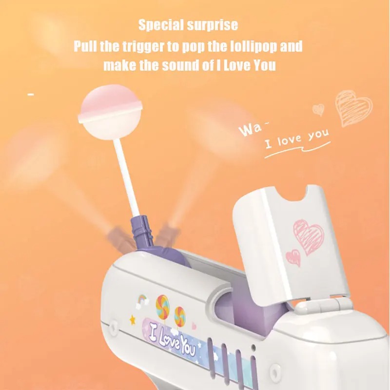 Cute Love Surprise Gun Lollipo - огляд і ціна Home Security Gun