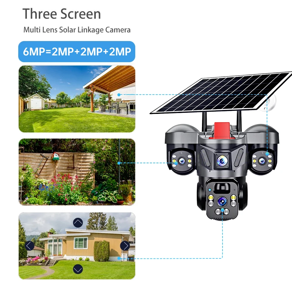 KERUI V380 Pro Outdoor PTZ 6MP - огляд і ціна Home Security No Wifi