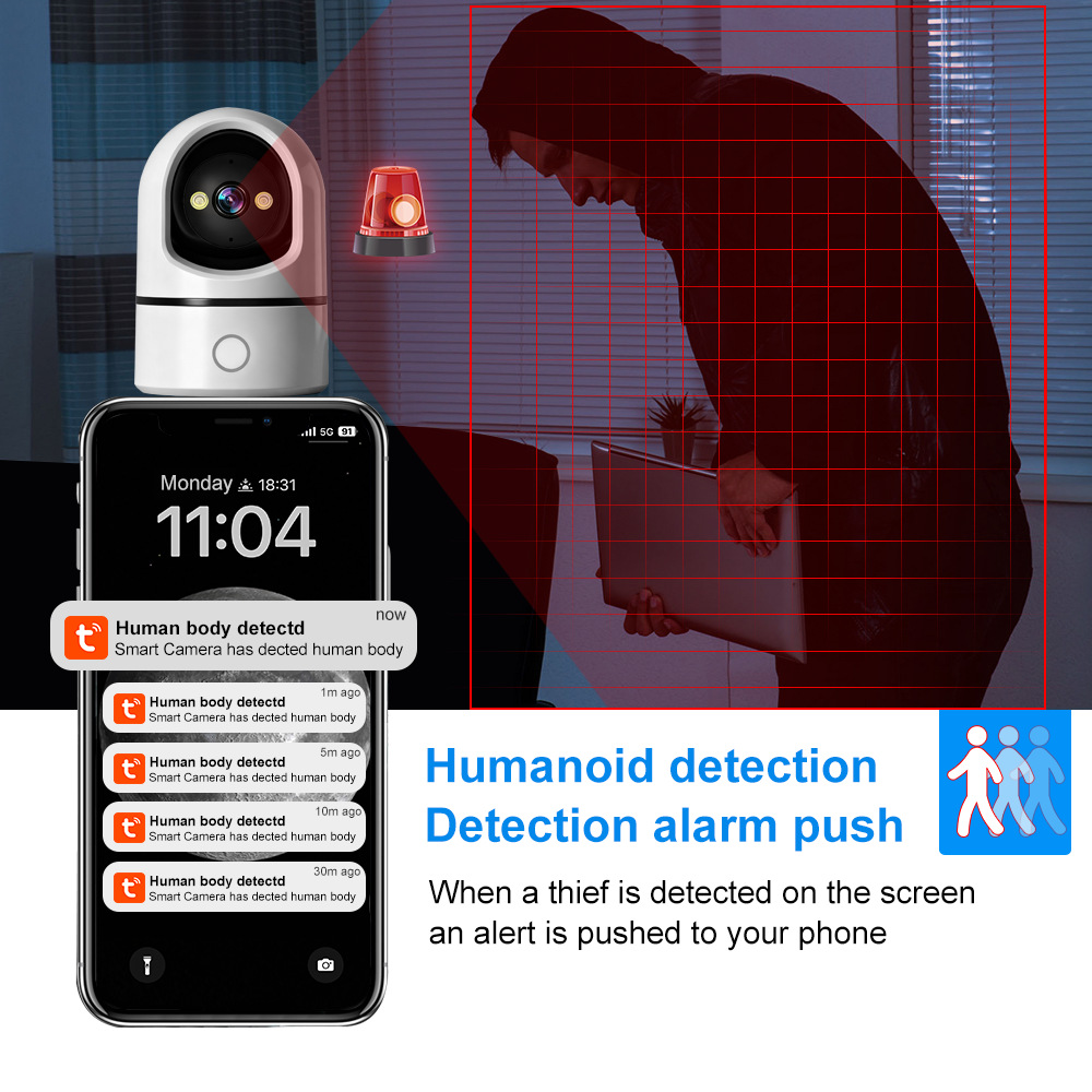 3MP 1296P Tuya APP Wireless PT - огляд і ціна Home Security Land