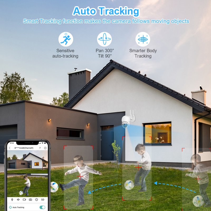 Smar 3MP Wireless CCTV Securit - огляд і ціна Home Security No Wifi