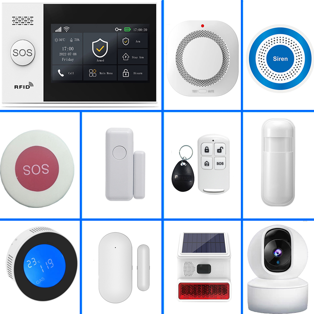 PGST 4G Tuya Smart Home Alarm  - огляд і ціна Home Security No Wifi